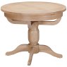 Wiltshire Oak Round Extending Pedestal Table
