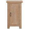 Wiltshire Oak Small Cabinet With 1 Door Front View