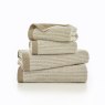 The Lyndon Company Willow Weave Stripe Towels Natural