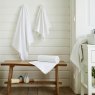 Deyongs Mosley Textured Towels White Lifestyle