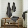 Deyongs Mosley Textured Towels Charcoal Lifestyle