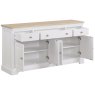 Aldiss Own Broadway 4 Door 3 Drawer Sideboard in Grey Mist