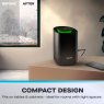 Daewoo 600ml Dehumidifier compact design