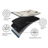 Joseph Joseph Glide Plus Ironing Board Ecru cover detail