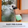 Daewoo Hurricane Clearvac Rechargeable Window Vac easy pre-clean
