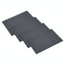 Artesea Set Of 4 Slate Grey Placemats