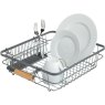Living Nostalgia Dish And Cutlery Drainer in use