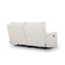 Milan 3 Seater Power Recliner In Linen reverse