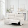 Aldiss Own Foster 3 Seater Power Recliner in Linen