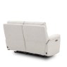Milan 2 Seater Power Recliner In Linen reverse