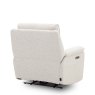 Milan Power Recliner Chair In Linen reverse