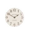 12" Arabic Limestone Wall Clock