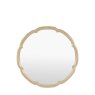 Gallery Florentine Round Mirror Champagne