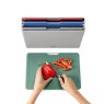 Joseph Joseph Folio Icon 4 Piece Large Board Set Silver/Coast in use