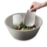 Joseph Joseph Uno Salad Bowl & Server Set Stone in use