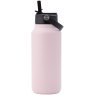 Smidge Flip Straw Bottle 900ml Summer Blush profile with straw