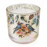 LED Candle Garden Blooms Lustre Green Top