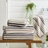 Deyongs Bliss Linear Stripe Towels Natural Lifestyle