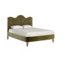 Gresham Bedframe Green angled view