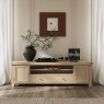 Casterton White Wash TV Unit
