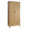 Aldiss Own Hastings Editions Gents Wardrobe in Oak
