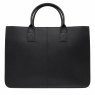 Ashwood Leather Shopper Bag Black Large Back