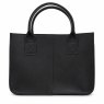 Ashwood Leather Shopper Bag Black Small Back