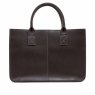 Ashwood Leather Shopper Bag Brown Medium Back