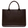 Ashwood Leather Shopper Bag Brown Medium Front