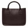 Ashwood Leather Shopper Bag Brown Small Front