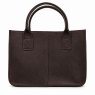 Ashwood Leather Shopper Bag Brown Small Back