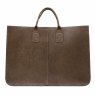 Ashwood Leather Shopper Bag Tan Large Back