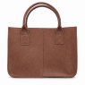 Ashwood Leather Shopper Bag Tan Small Back