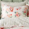Cath Kidston Floral Bunches Duvet Cover Set Green pillowcase detail