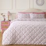Cath Kidston Pearly Queen Ditsy Duvet Cover Set Pink bedspread reverse