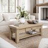 Aldiss Own Casterton White Wash Coffee Table