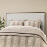 Bedeck Of Belfast Woven Waffle Stripe Duvet Set Linen
