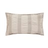 Bedeck Of Belfast Woven Waffle Stripe Duvet Set Linen Pillowcase