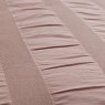 Bedeck Of Belfast Woven Waffle Stripe Duvet Set Pink Details