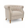 J vincent Sofia Chair in Natural Blend Alpaca