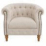 J vincent Jude Chair in Natural Blend Alpaca