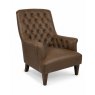 J vincent Jojo Chair in Satchel Biscotti Leather