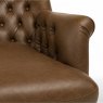 J vincent Jojo Chair in Satchel Biscotti Leather