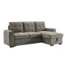 Aldiss Own Toby Corner Sofa Bed with Storage in Grey