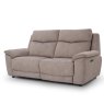 Newport 3 Seater Power Recliner Sofa In Dexter Nutmeg angled