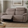 Aldiss Own Newport 3 Seater Power Recliner Sofa in Dexter Nutmeg