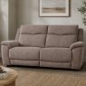Aldiss Own Newport 3 Seater Power Recliner Sofa in Dexter Nutmeg