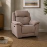 Aldiss Own Newport Power Recliner Chair in Dexter Nutmeg