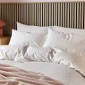 Helena Springfield Calico And Chalk Leaf Sprig Duvet Set Pink close up