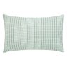 Helena Springfield Calico And Chalk Tranquil Check Duvet Set Green pillowcase